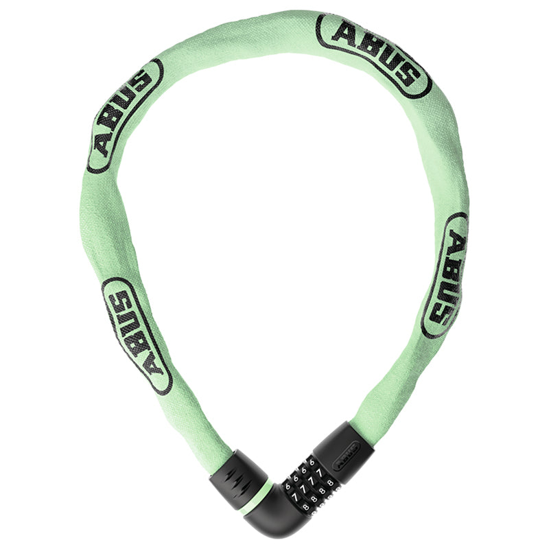Antivol articulé à code Abus Tresor 6807 Ø 7 mm – 110 cm vert sauge