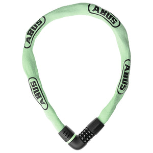 Antivol articulé à code Abus Tresor 6807 Ø 7 mm – 110 cm vert sauge