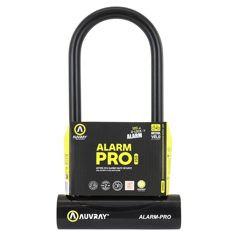 Antivol U Auvray Alarm Pro 98 x 250 mm noir Ø 14 mm alarme 120 dB – vue 3