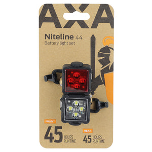 Kit éclairage à piles AXA Niteline 44 4 LED noir – vue 2