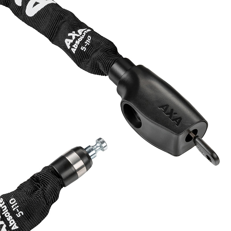 Antivol chaîne à clé AXA Absolute Ø 5 mm 1,10 m noir – niveau 7/15 – vue 3