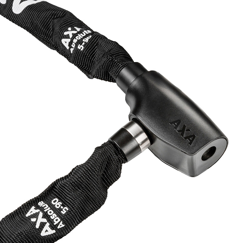 Antivol chaîne à clé AXA Absolute Ø 5 mm 90 cm noir – niveau 7/15 – vue 2