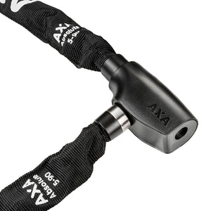 Antivol chaîne à clé AXA Absolute Ø 5 mm 90 cm noir – niveau 7/15 – vue 2
