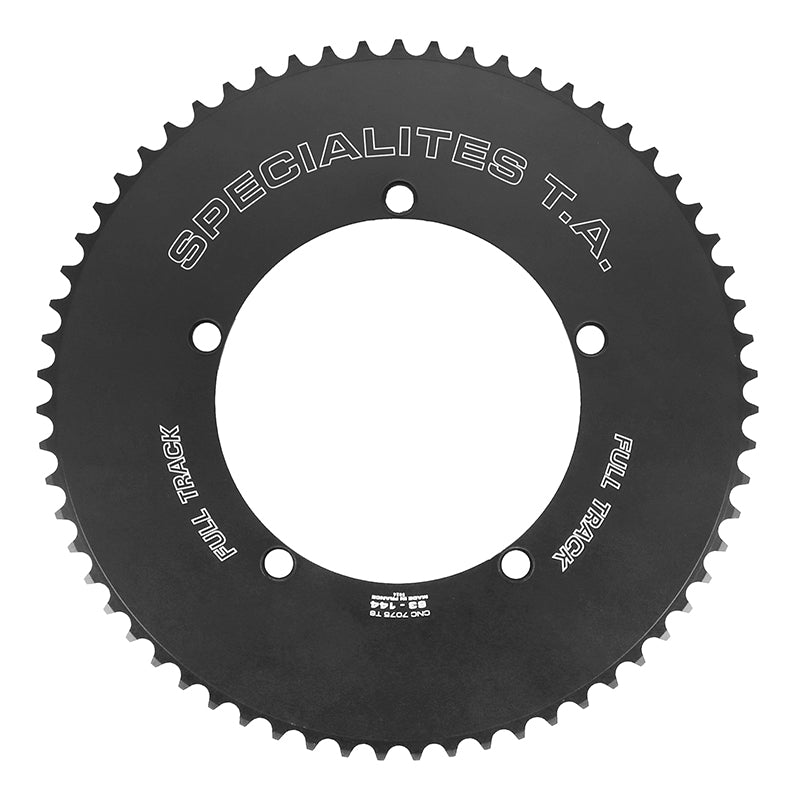 Plateau piste TA Full Track 5 br. 144 mm noir chaîne 1/8" – 63 dents