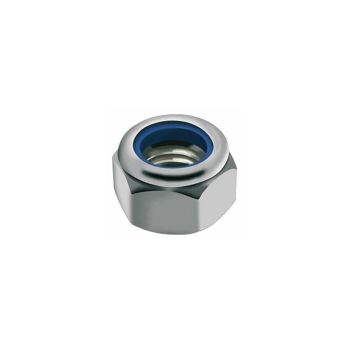 Écrous M4 / M5 / M6 – sachet de 25 BLACKBEARING – Frein nylstop / Inox / M6
