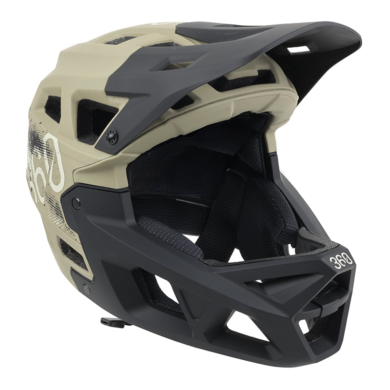 Casque intégral descente Integra Sport 360 homologué EN-1078 – Vert militaire L (59-61)