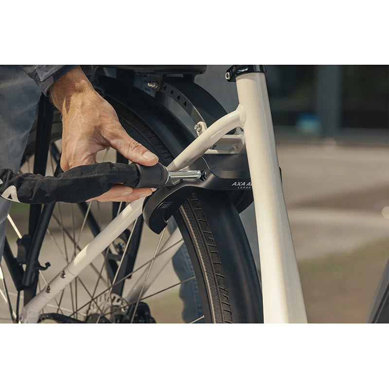 Antivol fer à cheval AXA Atlas noir avec chaîne Plug 1,30 m – vue 5