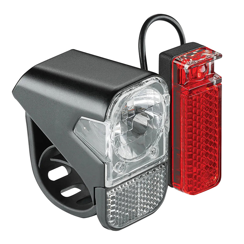 Kit éclairage à piles AXA Visto 3 LED noir