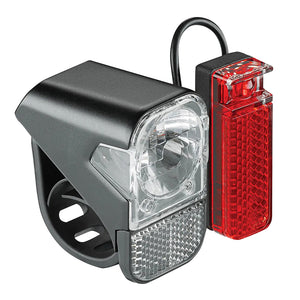 Kit éclairage à piles AXA Visto 3 LED noir