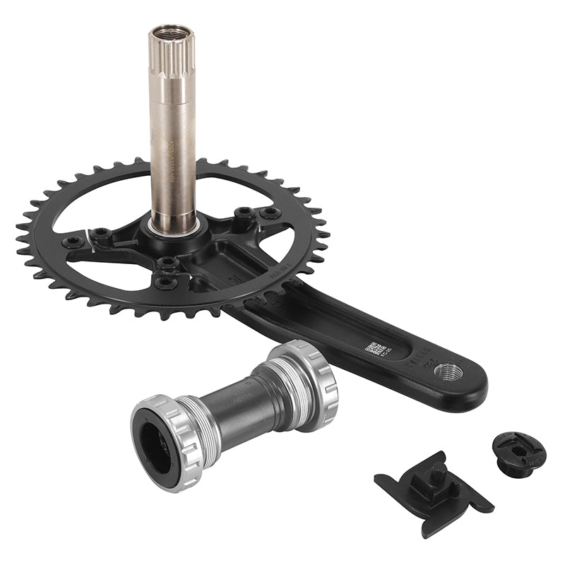 Pédalier route-gravel Prowheel RPZ 12 vitesses 170 mm avec cuvettes – vue 2