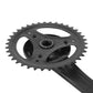 Pédalier city-VTT Prowheel alu noir 170 mm 38 dents – vue 2