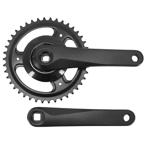 Pédalier city-VTT Prowheel alu noir 170 mm 42 dents