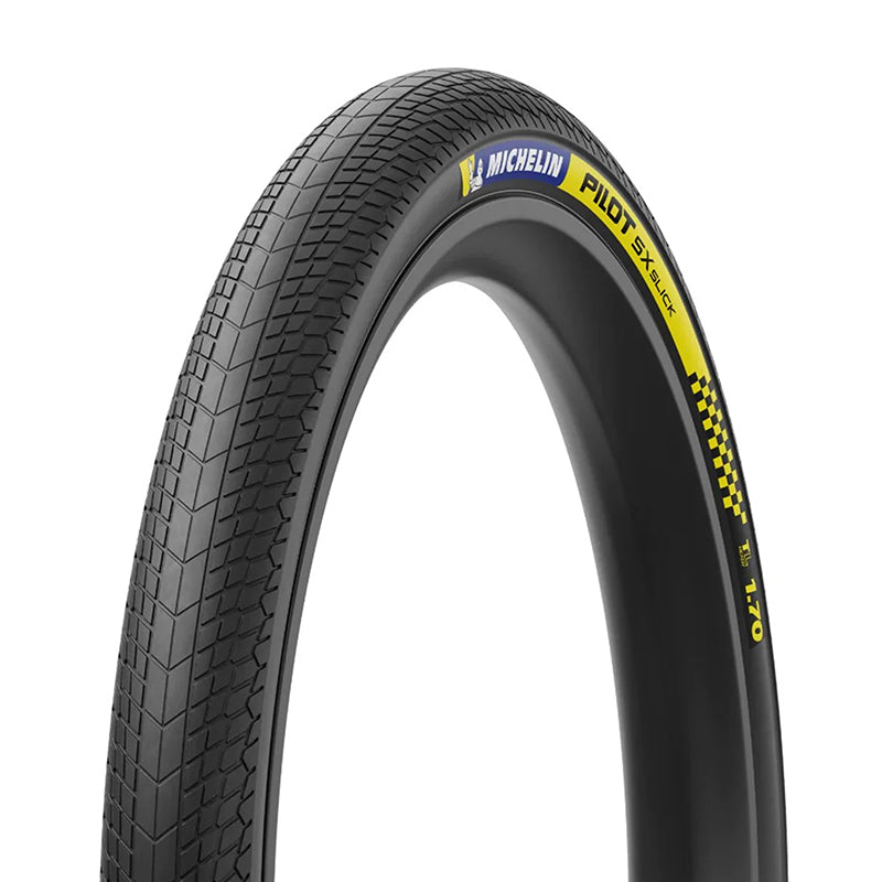 Pneu BMX Michelin Pilot SX Slick Race tringle souple tubeless ready – 20 x 1,85 (47-406)