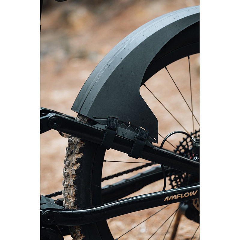 Garde-boue arrière VTT Zefal Deflector RS90 fibre de verre noir mat – vue 7