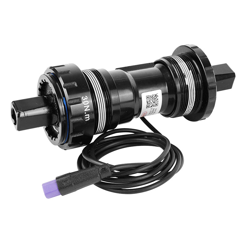 Capteur de cadence VAE Bafang pour moteur roue av boîtier 68 mm longueur d'axe 127 mm longueur de câble 950 mm