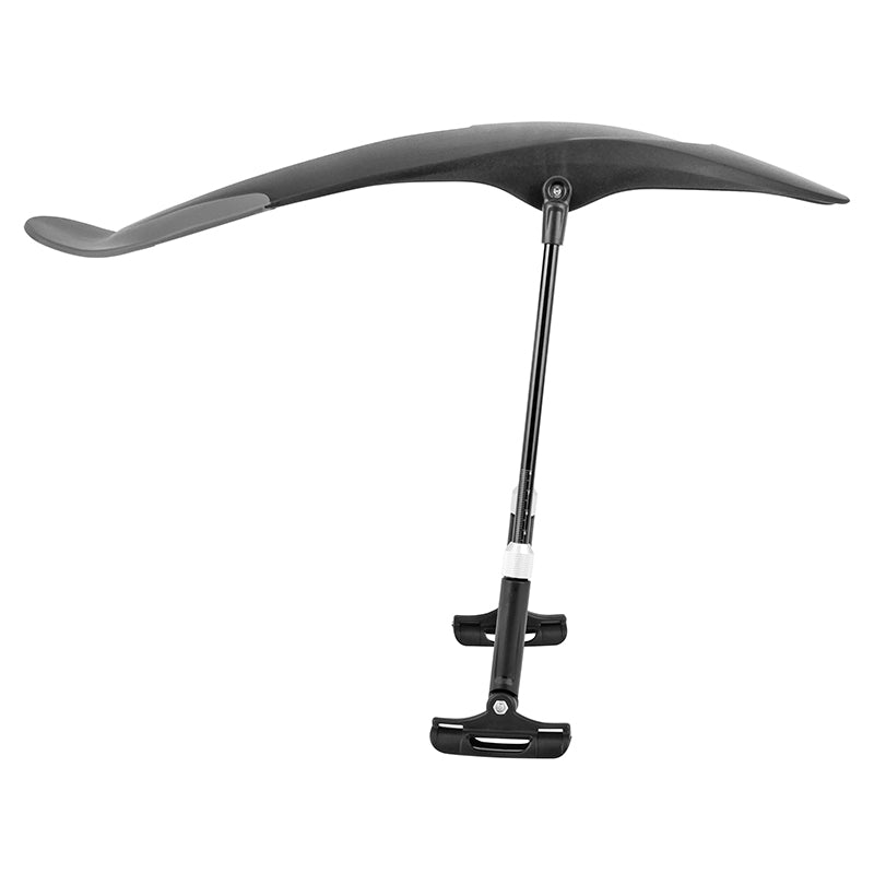 Garde-boue arrière VTT 26" à 29" noir fixation velcro – vue 2