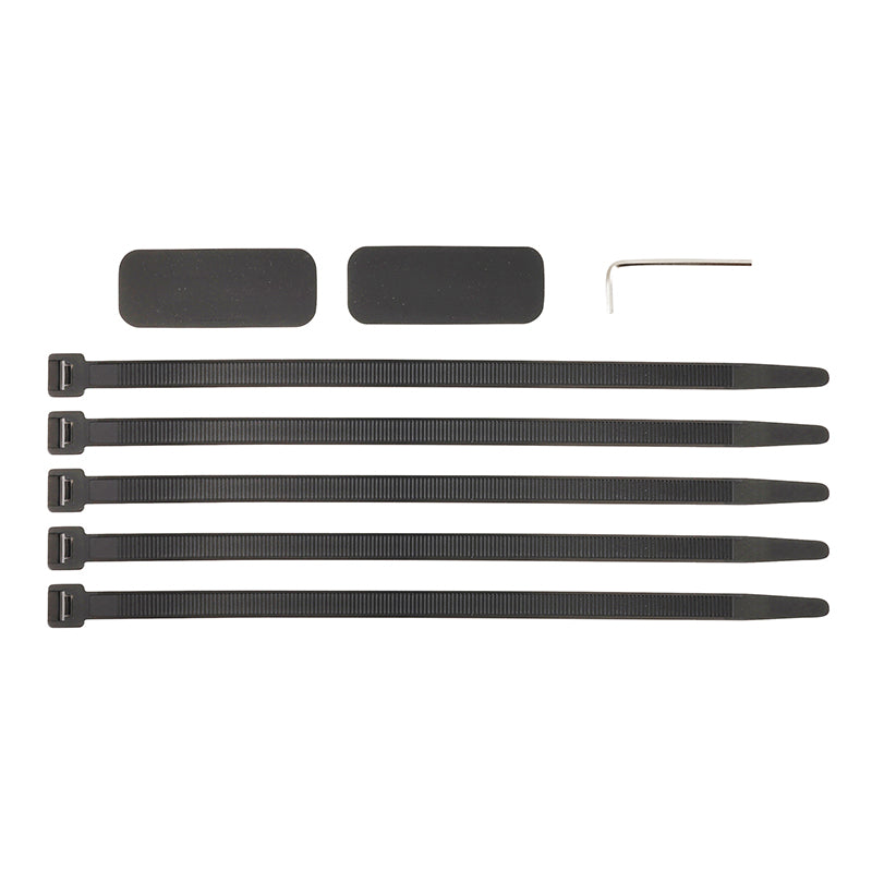 Garde-boue arrière VTT 26" à 29" noir fixation velcro – vue 6