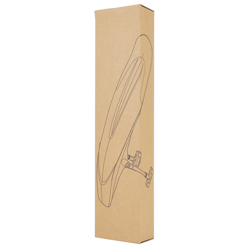 Garde-boue arrière VTT 26" à 29" noir fixation velcro – vue 7