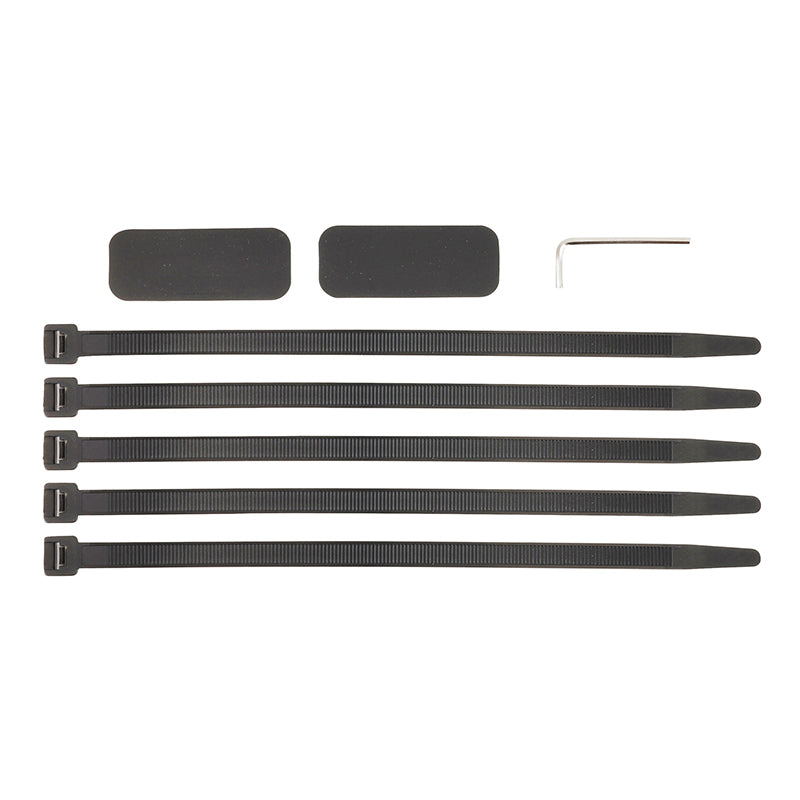 Garde-boue avant VTT 26" à 29" noir fixation velcro sur fourche – vue 6