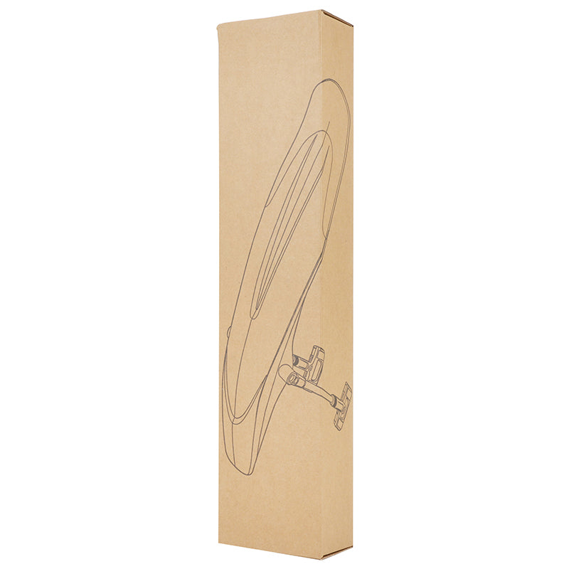 Garde-boue avant VTT 26" à 29" noir fixation velcro sur fourche – vue 7