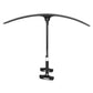 Garde-boue arrière gravel-VTT 29" noir fixation velcro – vue 2