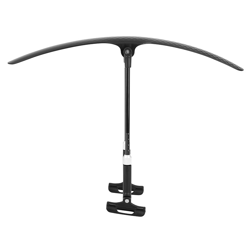 Garde-boue arrière gravel-VTT 29" noir fixation velcro – vue 2