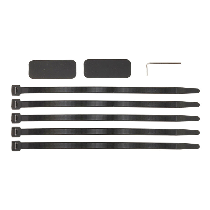 Garde-boue arrière gravel-VTT 29" noir fixation velcro – vue 6