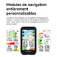 GPS compteur iGPSport BiNavi Air couleur tactile cartographie – vue 11