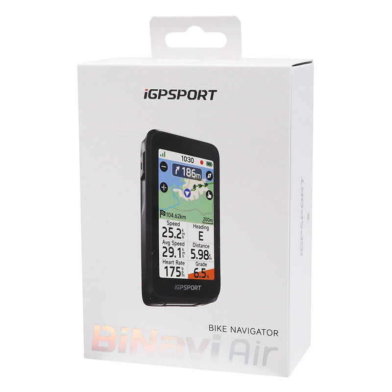 GPS compteur iGPSport BiNavi Air couleur tactile cartographie – vue 33