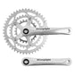 Pédalier route Stronglight Impact 9-10 vitesses argent 165 mm 46-34-24 – vue 2