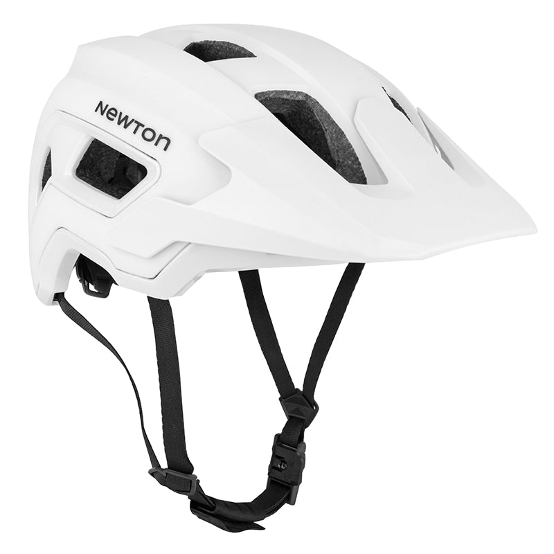 Casque VTT Newton Corsica visière réglable – Blanc 55-58