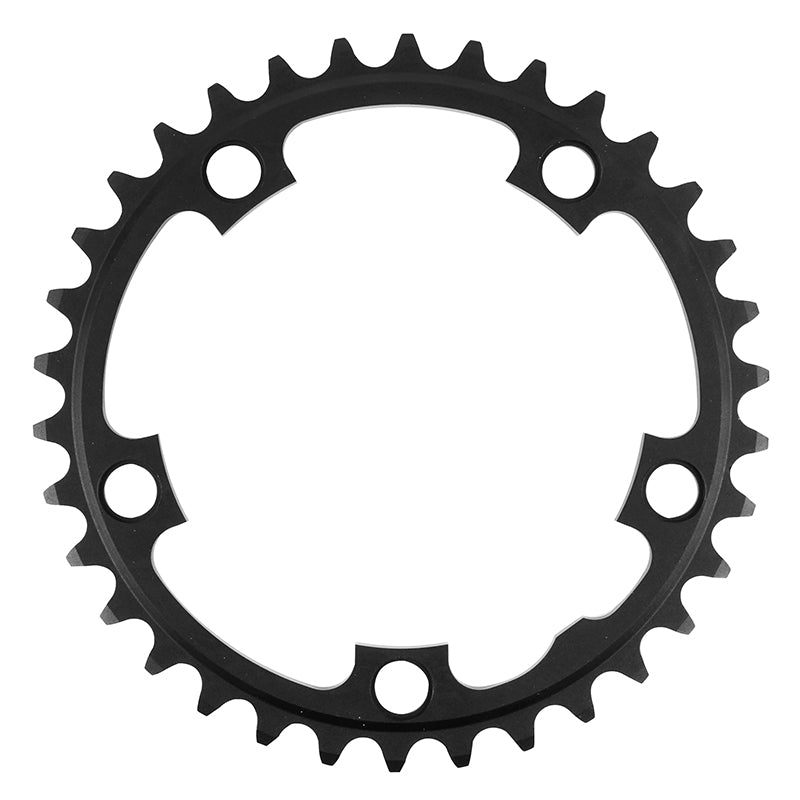 Plateau route Stronglight 5 branches 110 mm intérieur noir 9-10 v – 34 dents – vue 2