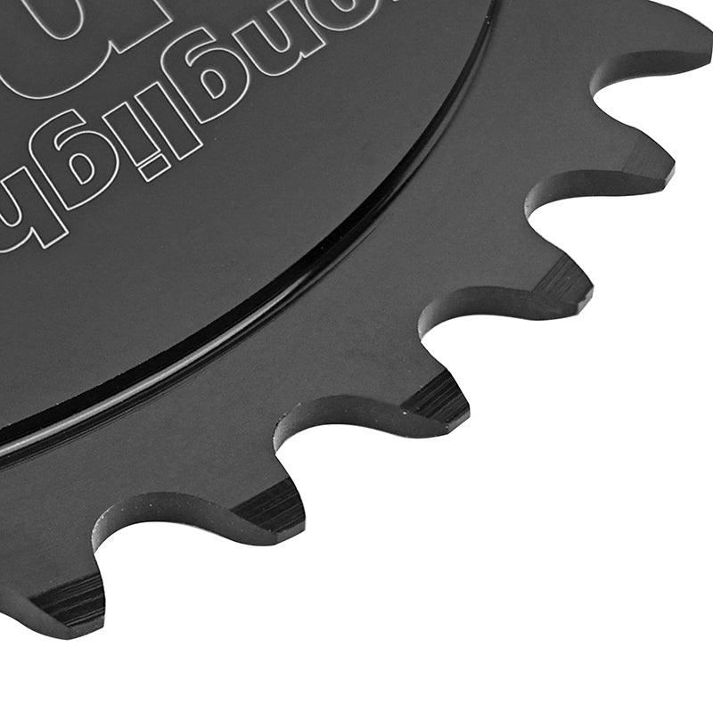 Plateau VAE Stronglight Direct Mount pour Bosch 3e gén. mono noir narrow wide déport 1.5 mm plein avec rondelle de déport – 38 dents – vue 4