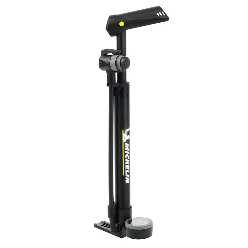 Mini pompe à pied VTT Michelin Air Tech Pro avec manomètre 8 bars – vue 6