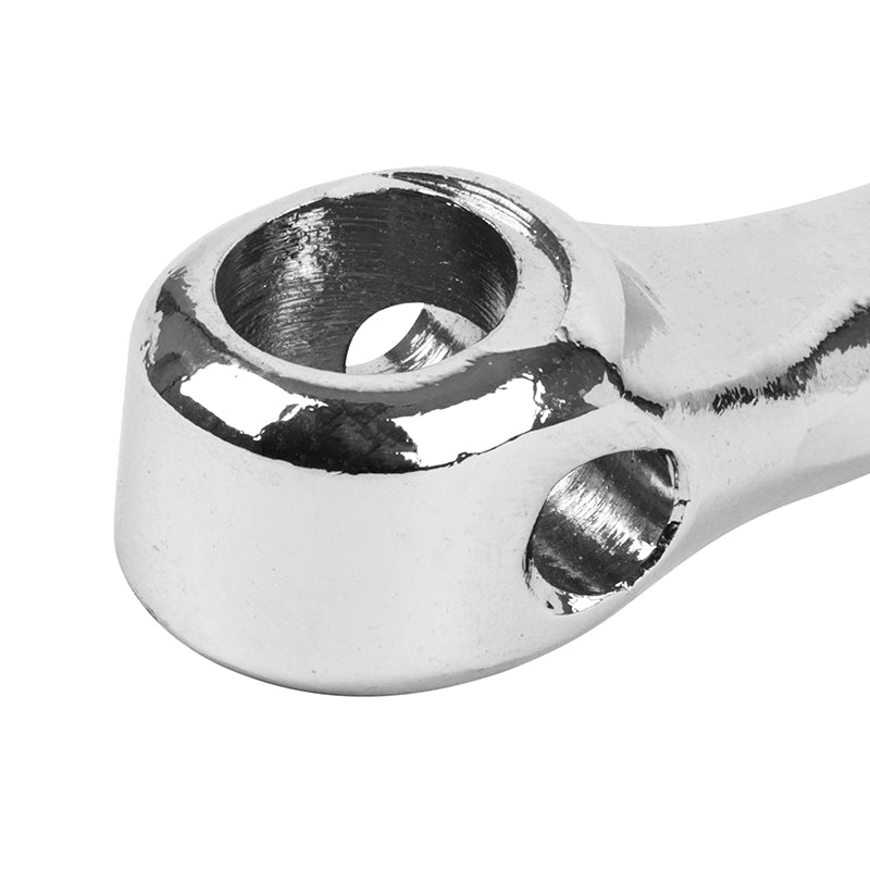 Pédalier city P2R acier chromé à clavette 165 mm plateau 46 dents – vue 4