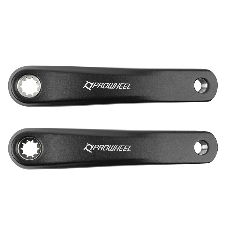 Manivelles VAE alu noir 165 mm Mini ISIS pour Bosch Gen 3 (paire) – vue 2