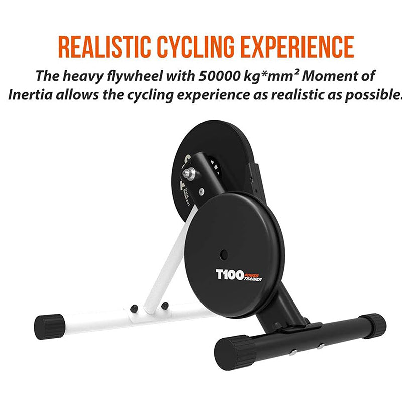 Home trainer Magene T100 compatible blocage rapide et axe traversant – vue 3