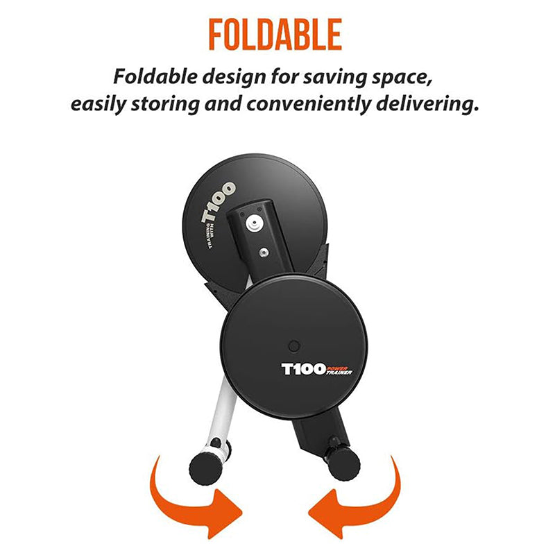 Home trainer Magene T100 compatible blocage rapide et axe traversant – vue 4