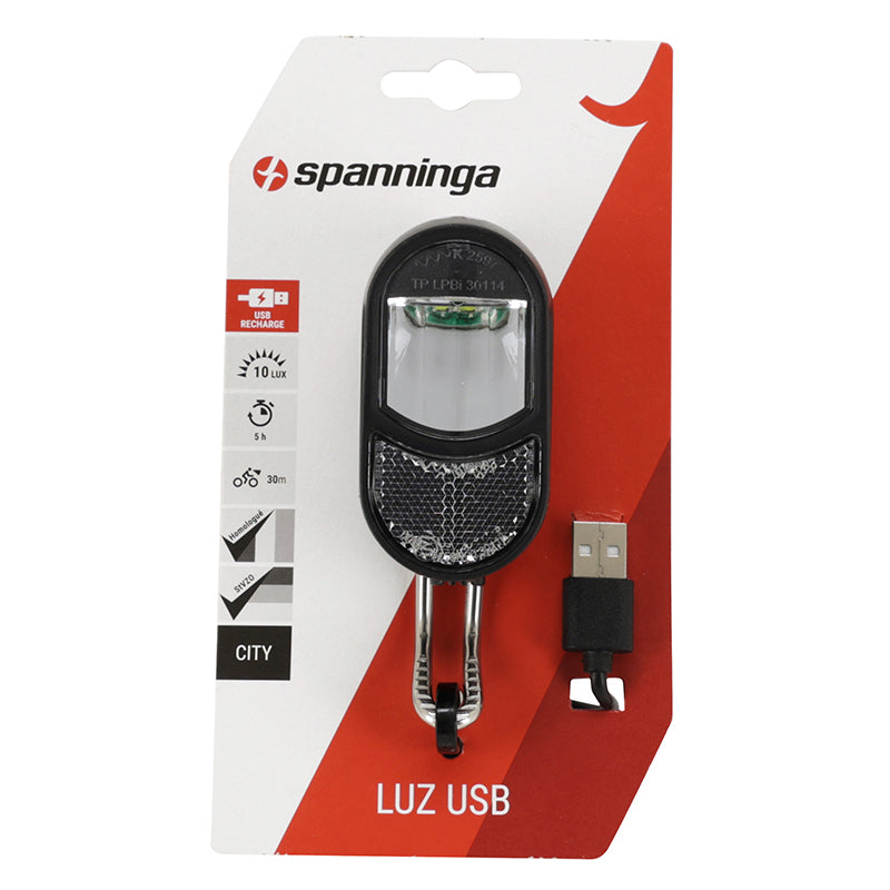 Éclairage avant dynamo Spanninga Luz XB LED 10 lux – vue 5