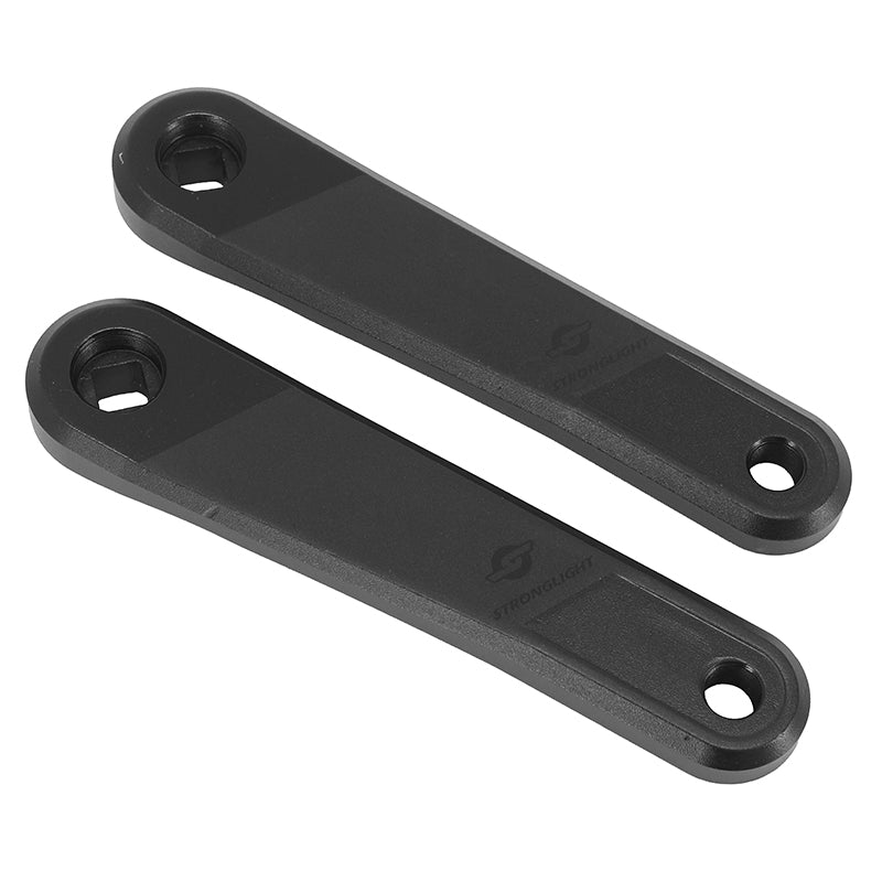 Manivelles VAE Stronglight Magan5 noires déport 10 mm (paire) – 170 mm Panasonic-Yamaha-Ananda JIS
