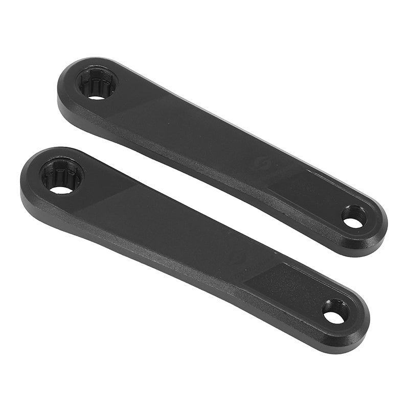 Manivelles VAE Stronglight Magan5 noires déport 10 mm (paire) – 170 mm Bosch 1-2-4 ISIS