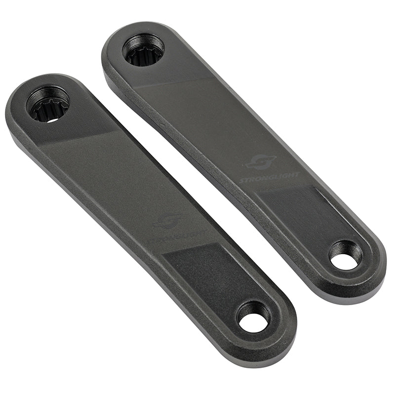 Manivelles VAE Stronglight Magan5 noires déport 10 mm (paire) – 160 mm Bosch 3 Mini ISIS