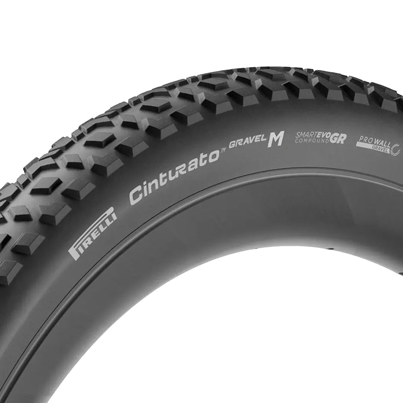 Pneu gravel Pirelli Cinturato Gravel M Performance-Line noir tringle souple tubeless ready – 700 x 50 (50-622)