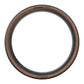 Pneu gravel Pirelli Cinturato Gravel Adventure Classic Tanwall noir flanc marron tringle souple tubeless ready – 700 x 50 (50-622) – vue 3