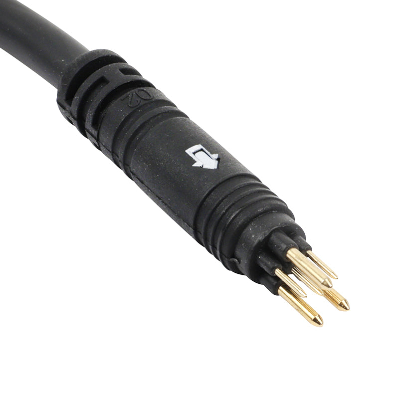 Câble rallonge connexion moteur roue - moyeu Bafang L. 500 mm -eb 1T1F - G6.2-M9.1- – vue 2