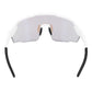Lunettes vélo Visionair monture blanche verres photochromiques – vue 4