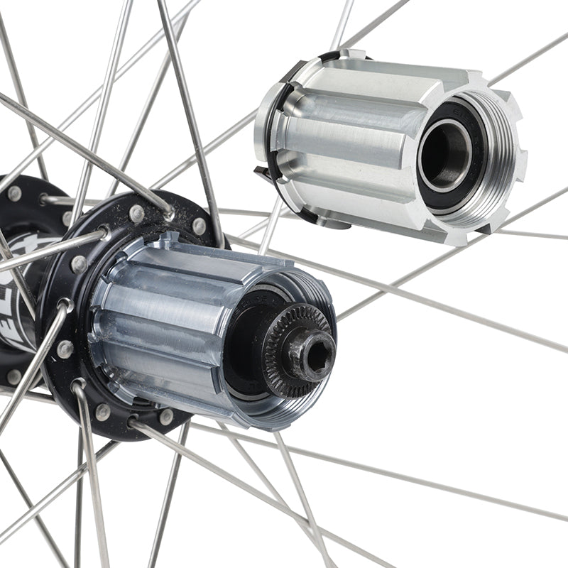 Paire de roues route Miche moyeux Reflex corps Campagnolo et Shimano 9-11 v – vue 12