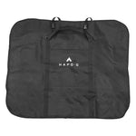 Housse de transport vélo toile noire 114 x 93 x 28 cm