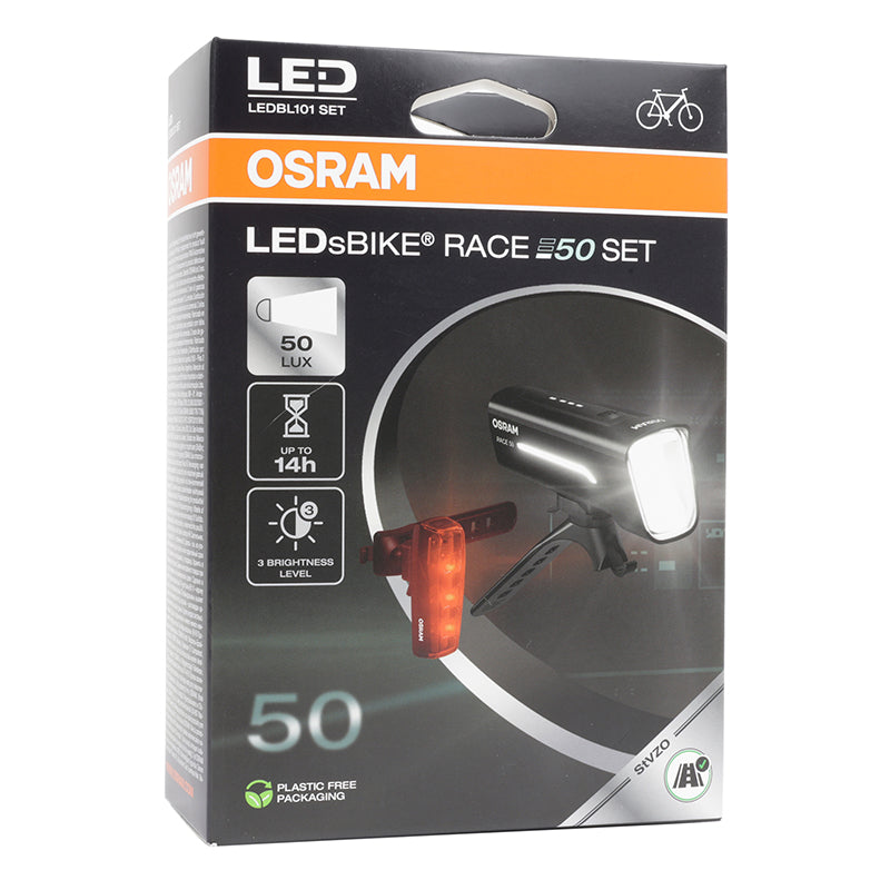 Kit éclairage USB Osram Race 50 lux noir – vue 2