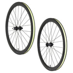 Paire de roues route Miche Asfalto carbone 22 mm tubeless ready – SRAM XDR 12 v